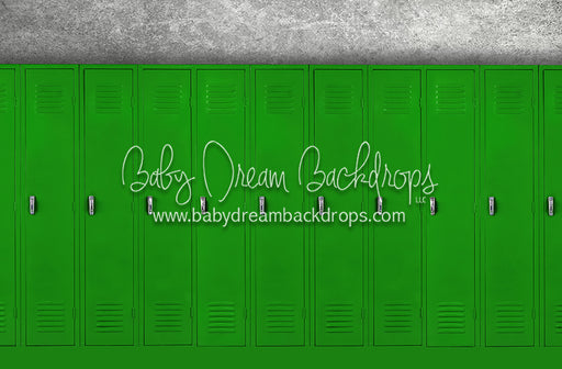 Locker Row Green