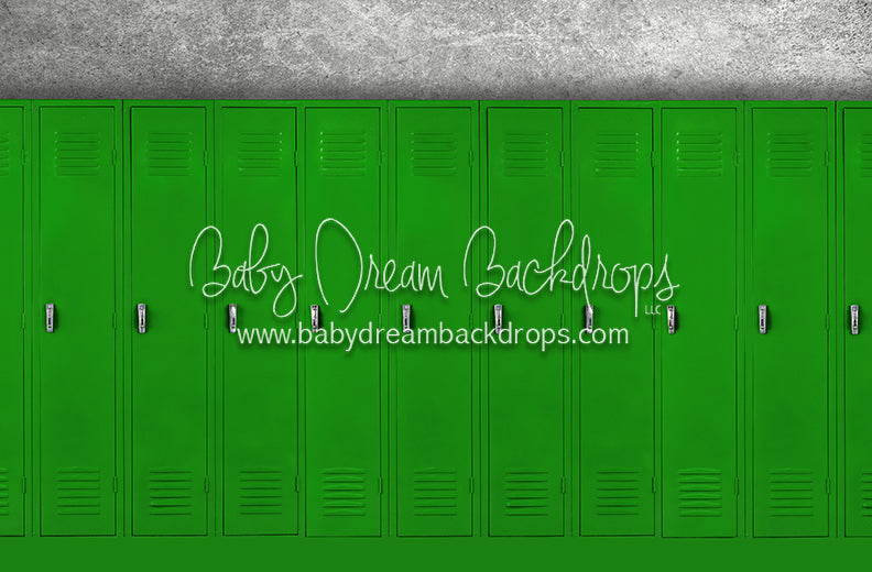 Locker Row Green