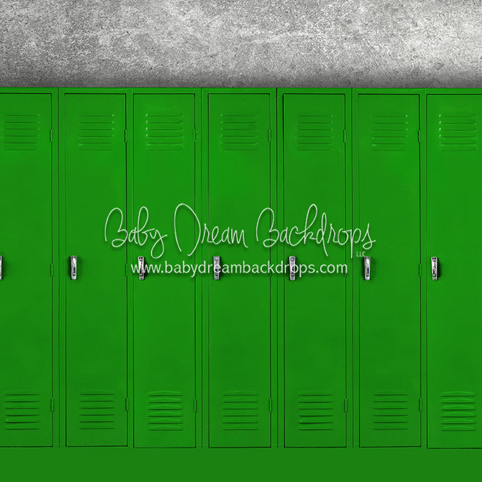 Locker Row Green