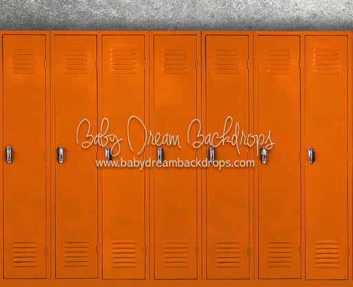 Locker Row Orange
