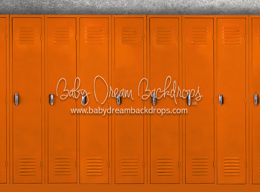 Locker Row Orange
