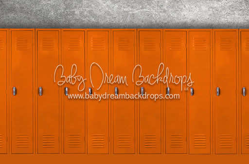 Locker Row Orange
