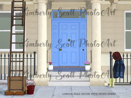 London Bear House with Props