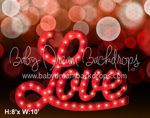 Love Me in a Bubble Red