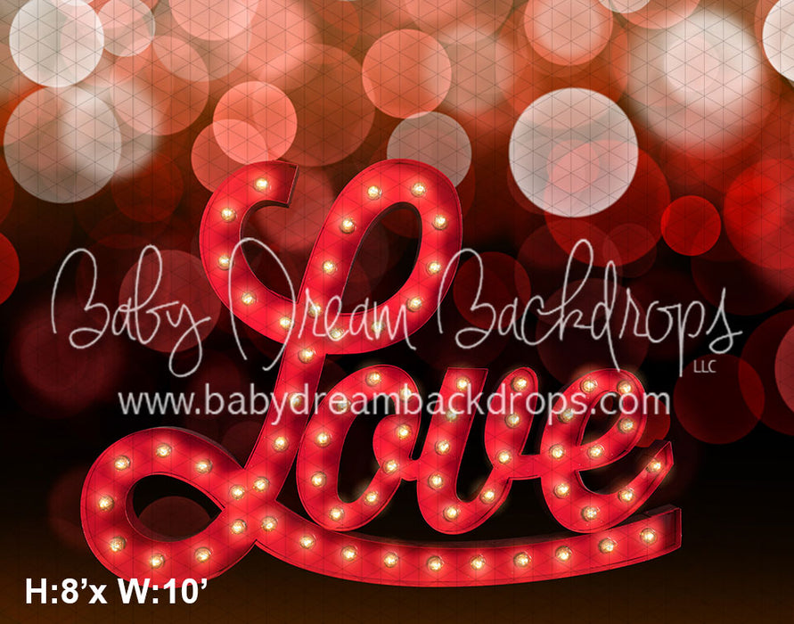 Love Me in a Bubble Red