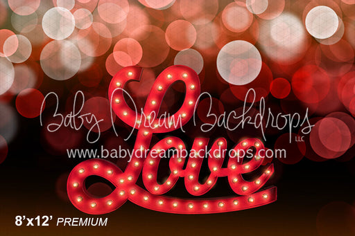 Love Me in a Bubble Red