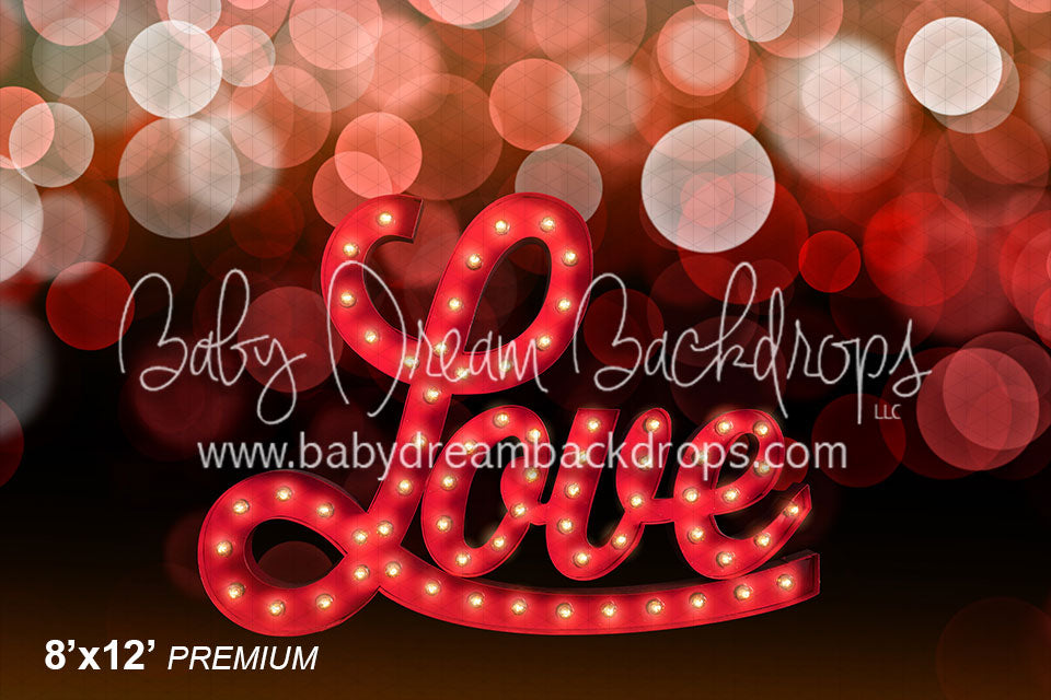 Love Me in a Bubble Red