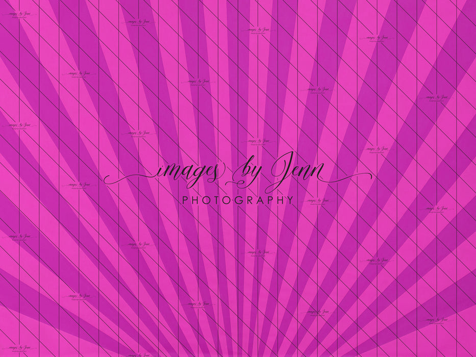 Magenta Starburst Drop (JG)