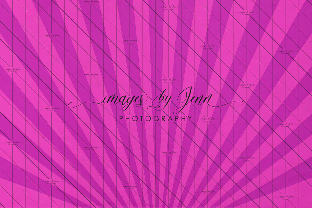 Magenta Starburst Drop (JG)