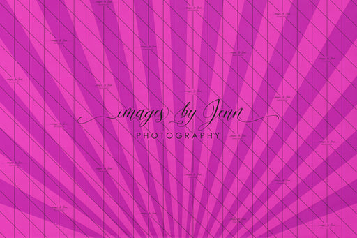 Magenta Starburst Drop (JG)