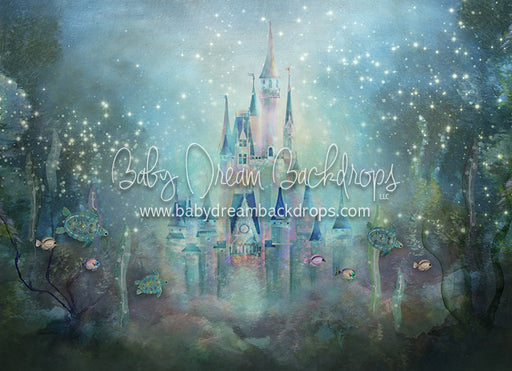 Magic in the Sea - 5x7 Backdrop - BS (Matte Fleece)