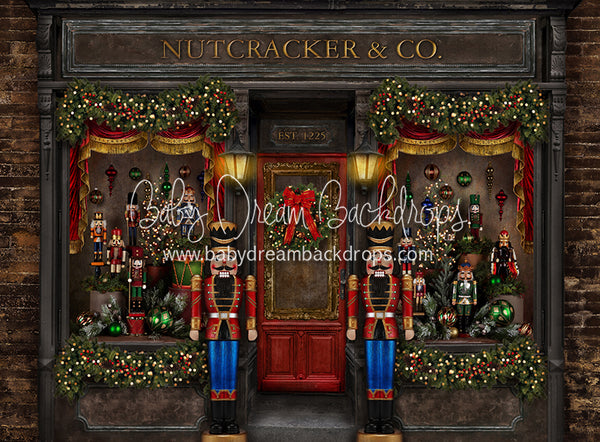 Magical Main Street Nutcracker (with Soldiers) – Baby Dream Backdrops