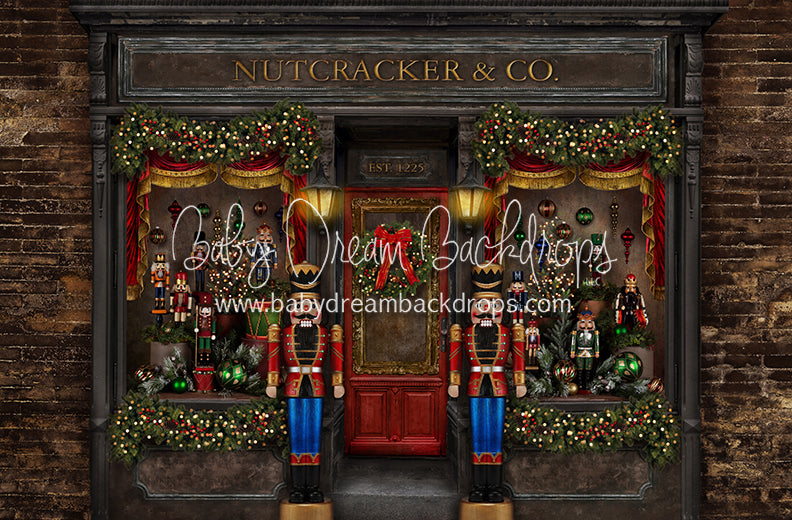 Magical Main Street Nutcracker (with Soldiers) 8x12