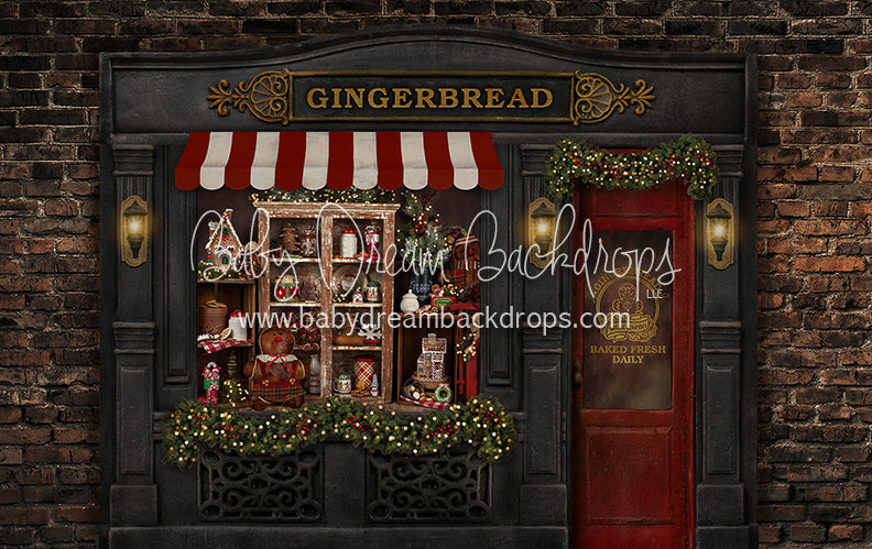 Magical Main Street Gingerbread (Large Door) 