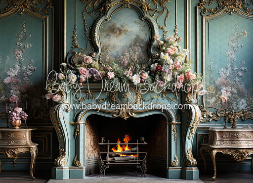 Majestic Flowered Mantel (BD)