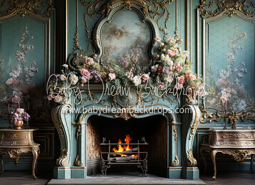 Majestic Flowered Mantel (BD)