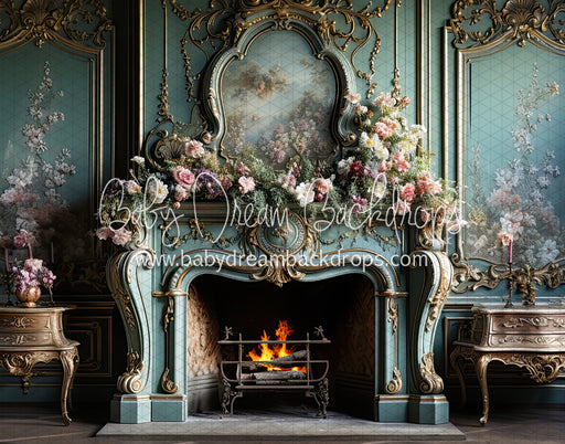 Majestic Flowered Mantel (BD)