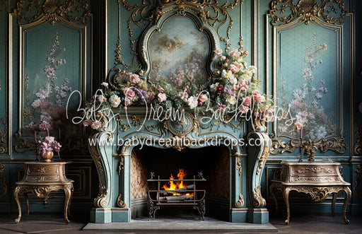 Majestic Flowered Mantel (BD)