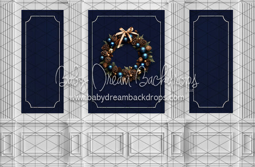 Majestic Wall Blue Wreath (JA)