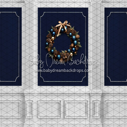 Majestic Wall Blue Wreath (JA)