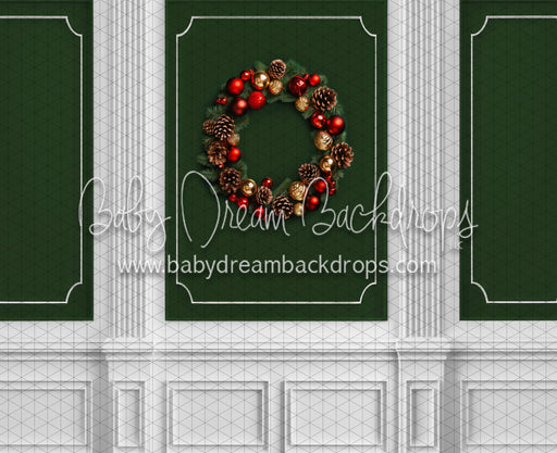 Majestic Wall Green Wreath (JA)