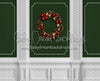 Majestic Wall Green Wreath (JA)