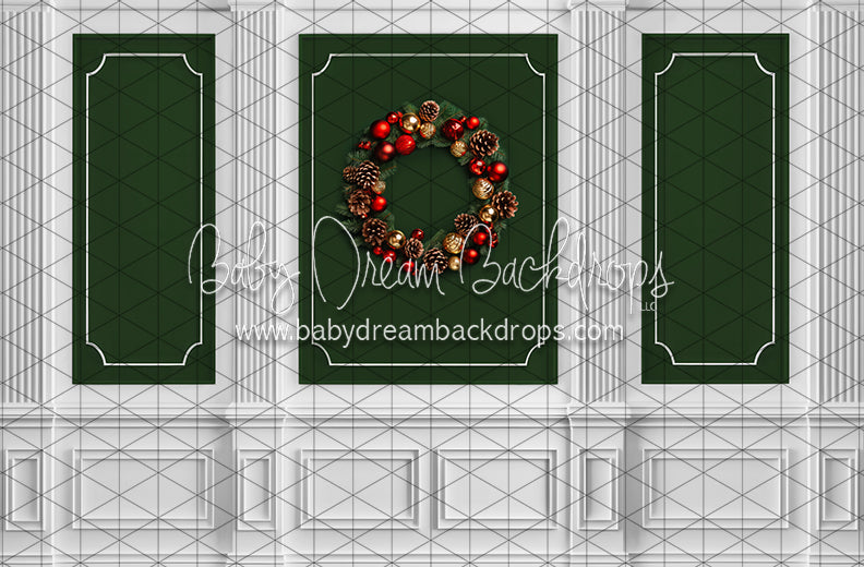 Majestic Wall Green Wreath (JA)