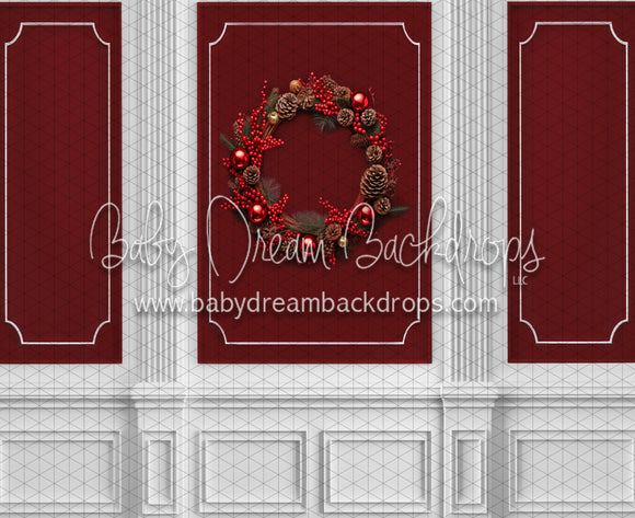 Majestic Wall Red Wreath (JA)