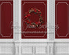 Majestic Wall Red Wreath (JA)