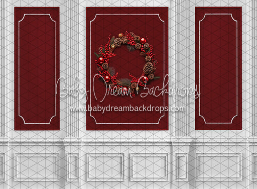 Majestic Wall Red Wreath (JA)