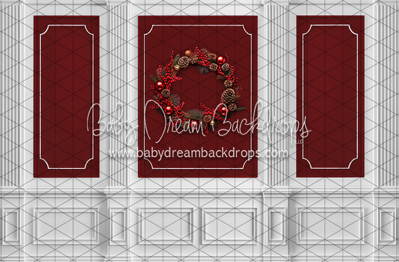 Majestic Wall Red Wreath (JA)
