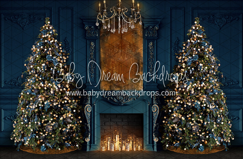 Majestic Blue Christmas (CC)