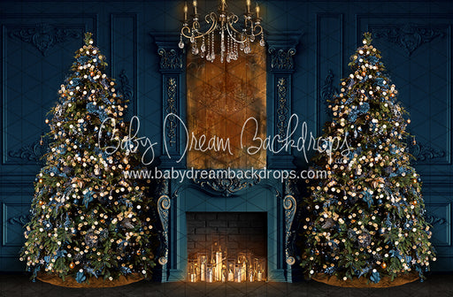 Majestic Blue Christmas (CC)