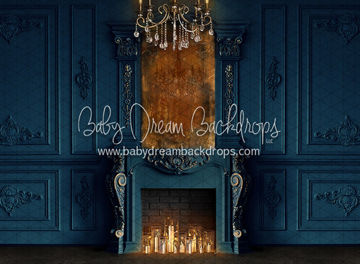 Majestic Blue Fireplace (CC)