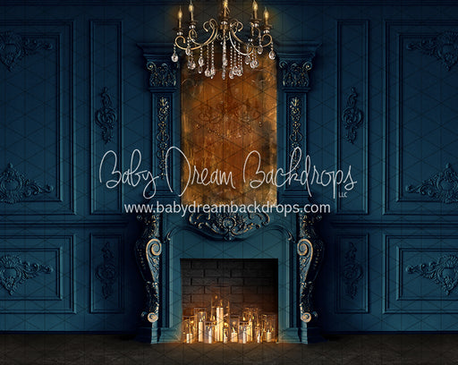 Majestic Blue Fireplace (CC)