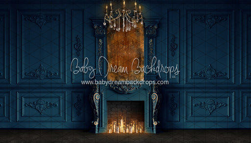 Majestic Blue Fireplace (CC)