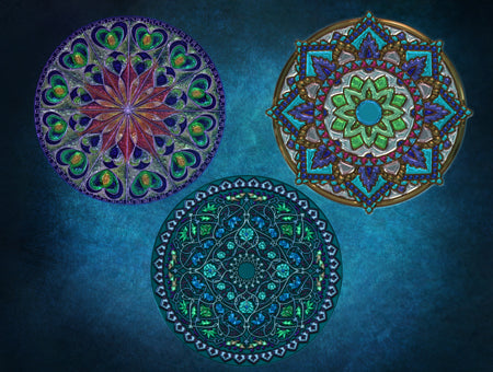 Mandala set 8x10 Horizontal JM 