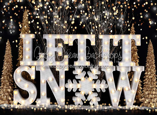 Marquee Let It Snow