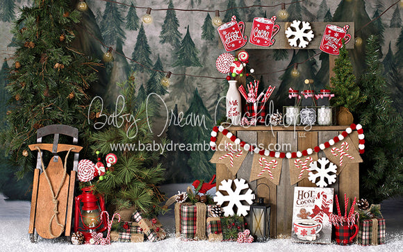 Cozy Cocoa Stand - 5x8 - BS  