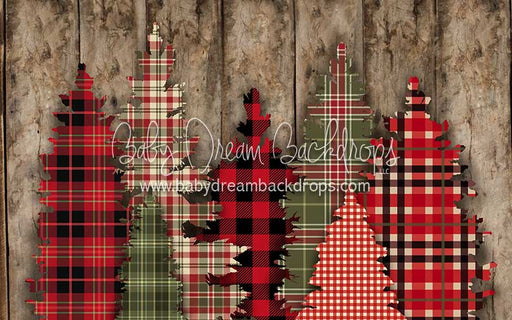 Rad Holiday Plaid - 5x8 - CC  (Matte Fleece)