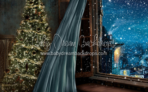 Waiting on Christmas - 5x8 - CC  (Matte Fleece)