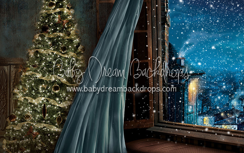 Waiting on Christmas - 5x8 - CC  (Matte Fleece)