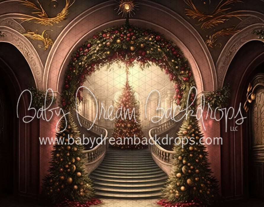 Mauve Christmas Castle (MD)