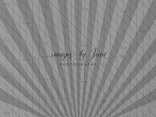 Medium Gray Starburst Drop (JG)