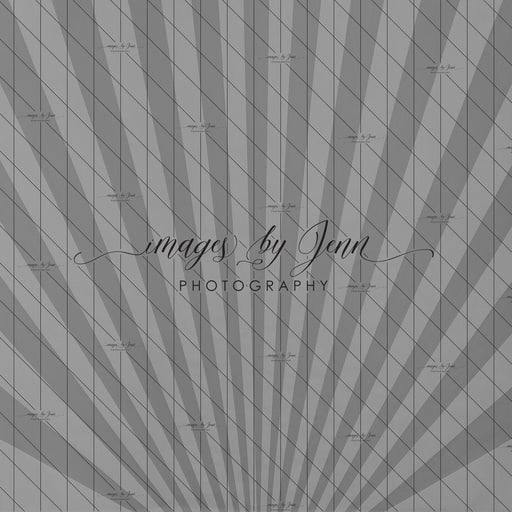 Medium Gray Starburst Drop (JG)