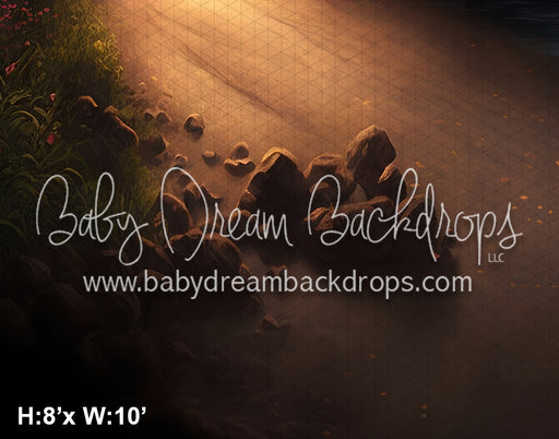 Meet me at the Stone Bridge Floor Fabric Drop (VR)