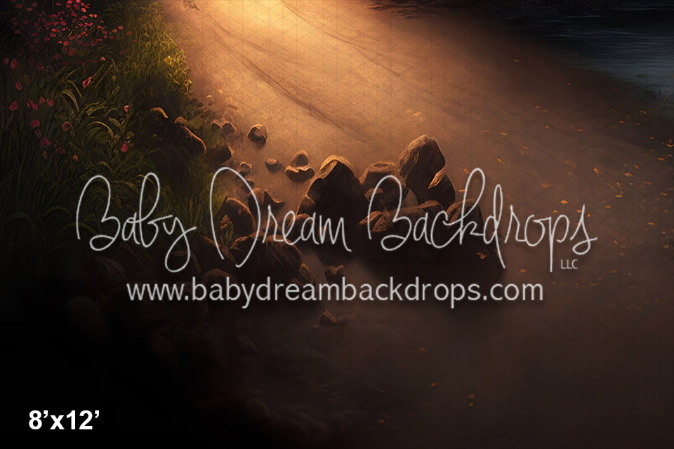 Meet me at the Stone Bridge Floor Fabric Drop (VR)