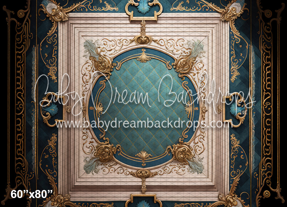 Mermaid Ballroom Floor Fabric Drop (MD)