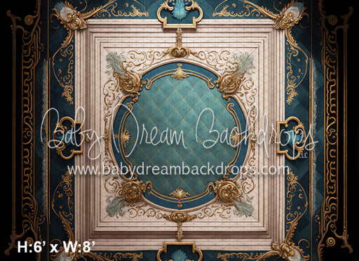 Mermaid Ballroom Floor Fabric Drop (MD)