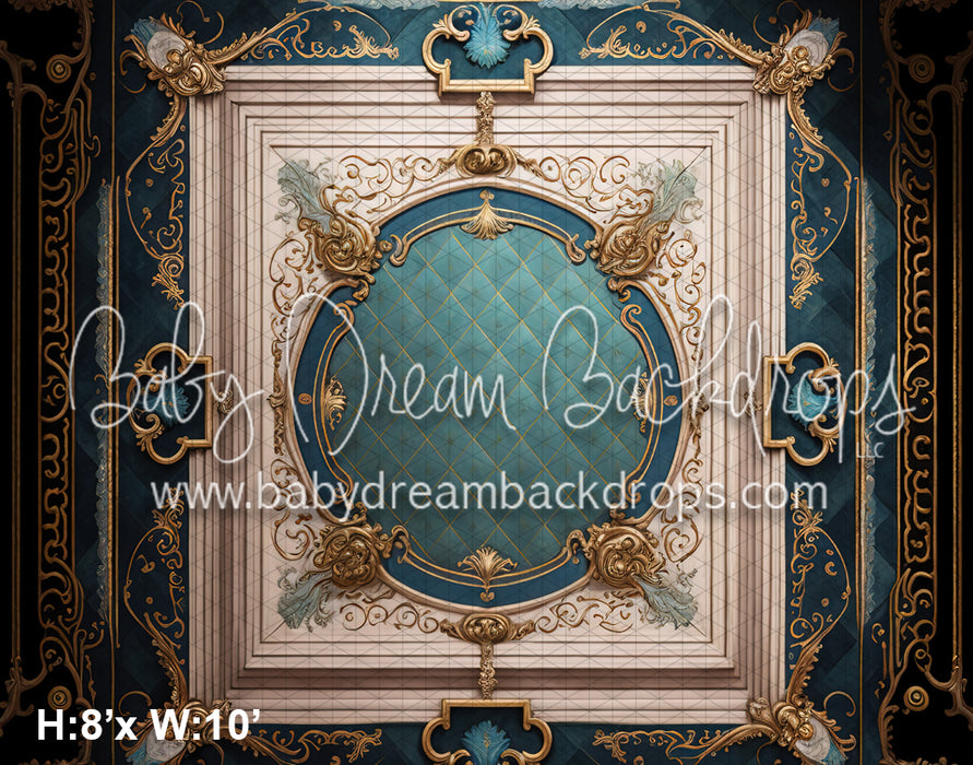 Mermaid Ballroom Floor Fabric Drop (MD)